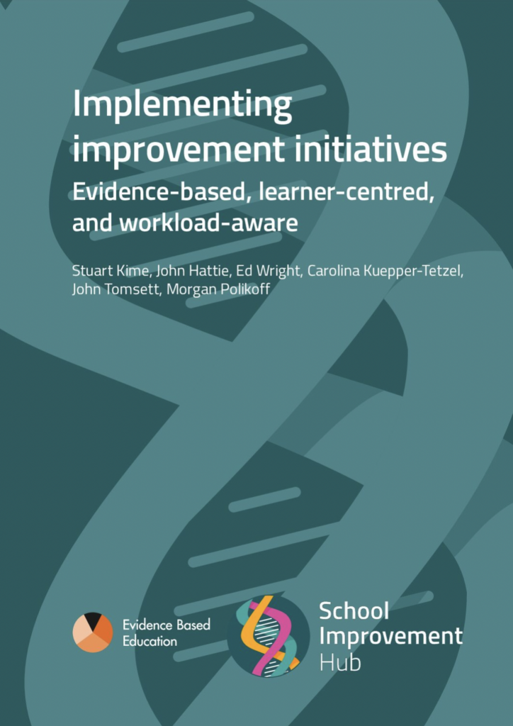 Implementing Improvement Initiatives
