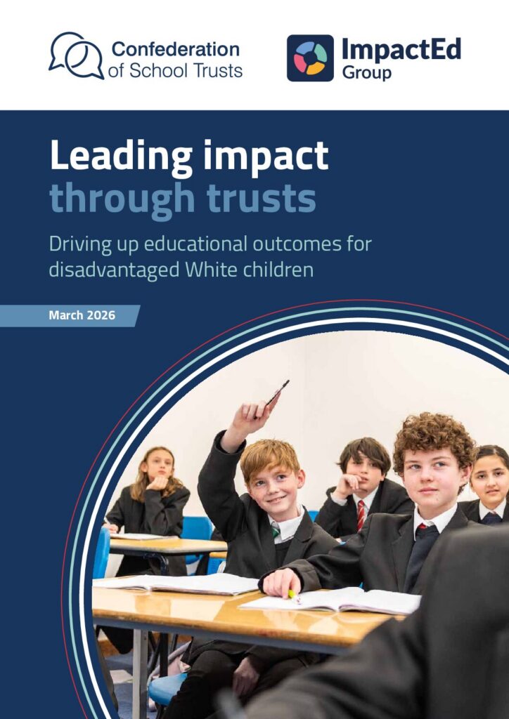 Leading impact through trusts: Disadvantaged White children